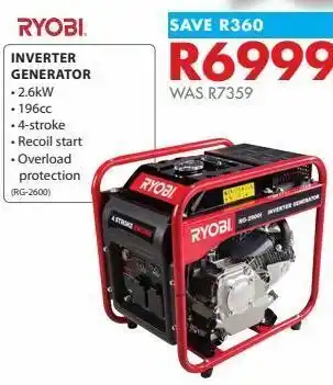 Chamberlain Inverter generator ryobi offer
