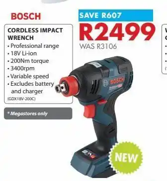 Chamberlain Impact wrench bosch offer