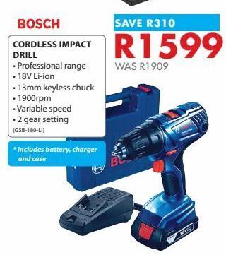 Chamberlain Hammer-drill bosch offer