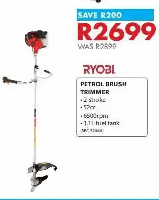Chamberlain Petrol trimmer ryobi offer