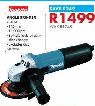 Angle grinder makita