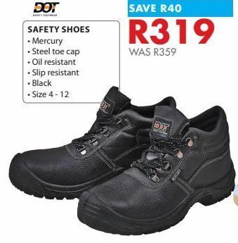Chamberlain Safety shoes offer