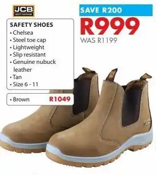 Chamberlain Safety shoes offer