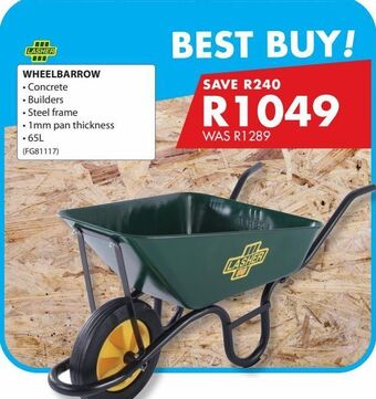 Chamberlain Wheelbarrow offer