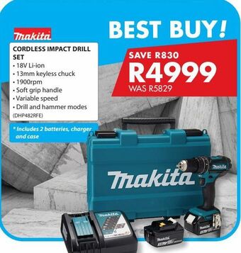 Hammer-drill makita