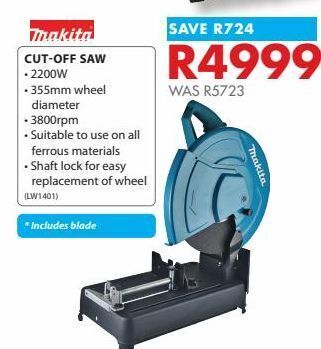 Chamberlain Table saw makita offer