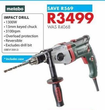 Chamberlain Hammer-drill metabo offer