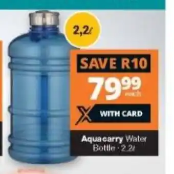 Checkers Liquor Shop Aqua Carry Water Bottle 2.2L offer