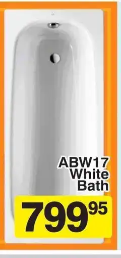 ABW17 White Bath