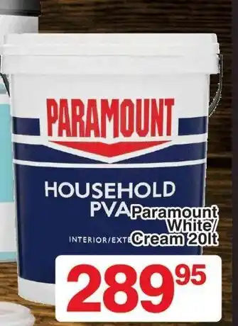Paramount White / Cream 20lt