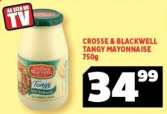 Crosse & Blackwell Tangy Mayonnaise 750g