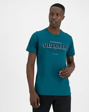 Cape Union Mart Old khaki men's jason tee offer