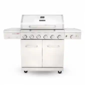 Apex series 6 burner gourmet patio gas braai