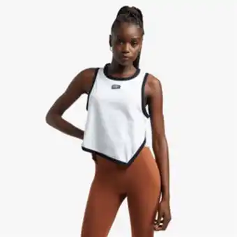 Redbat athletics women's white tank top