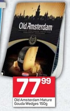 Pick n Pay Old Amsterdam Mature Gouda Wedges 150g offer
