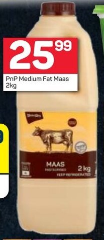 PnP Medium Fat Maas 2kg