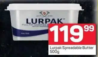 Pick n Pay Lurpak Spreadable Butter 500g offer
