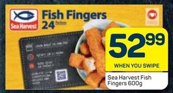 Pick n Pay Sea Harvest Fish Fingers 600g offer
