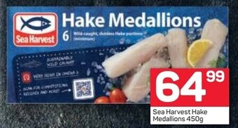 Pick n Pay Sea Harvest Hake Medallions 450g offer