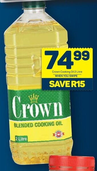 Pick n Pay Crown Cooking Oil 2 litre offer