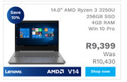 First Shop Lenovo AMD V14 offer