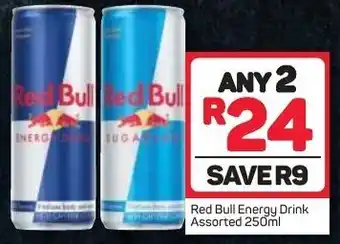 Pick n Pay Red Bull Energy Drink assorted 2 x 250ml offer