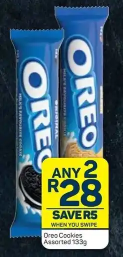 Pick n Pay Oreo Cookies assorted 2 x 133g offer