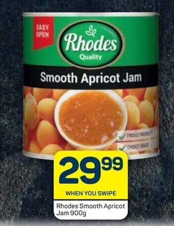 Pick n Pay Rhodes Smooth Apricot Jam 900g offer