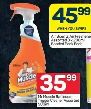 Pick n Pay Mr. Muscle Bathroom Trigger Cleaner assorted 500ml offer