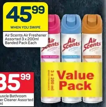 Pick n Pay Air Scents Air Freshener assorted 3 x 200ml offer