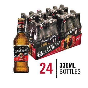 Pick n Pay Liquor Carling black label 330ml nrb x 24 offer
