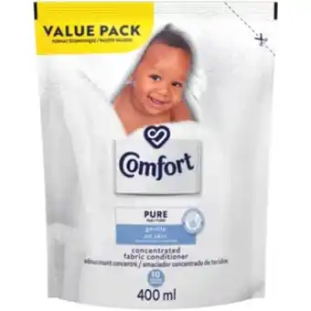 Shoprite Comfort pure concentrated laundry fabric softener refill for sensitive skin 400ml offer