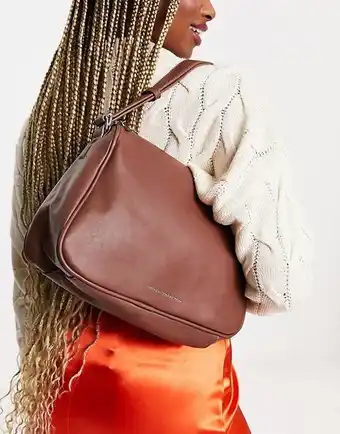 French connection shoulder bag in tan