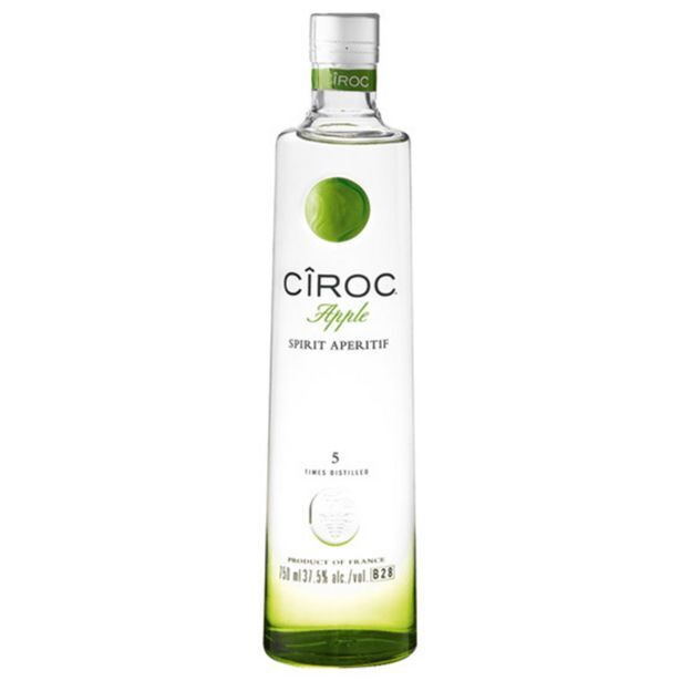 Cîroc apple vodka (1x 750ml) offer at Prestons