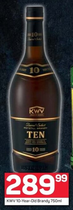 Pick n Pay KWV 10-Year-Old Brandy 750ml offer