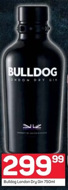 Bulldog London Dry Gin 750ml