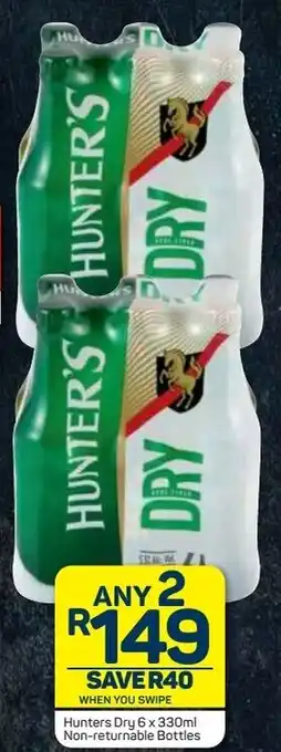 Hunter's Dry 2 x 6 x 330ml