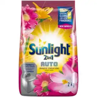 Shoprite Sunlight paradise sensations 2-in-1 auto washing powder 2kg offer
