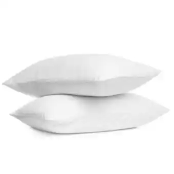 Whitehouse 144 thread count polycotton white pillowcase offer
