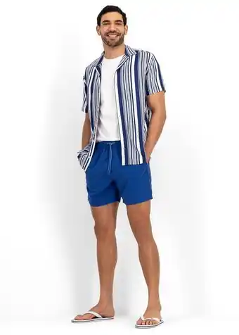 Woolworths Slim fit mid length swim shorts offer