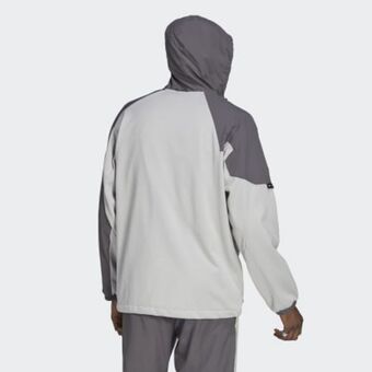 Adidas adventure winter fabric mix hoodie
