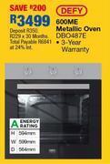 OK Furniture Defy 600 me metallic oven dbo487e offer