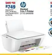 OK Furniture Hp deskjet 3 in 1 printer 2710 5ar83b offer