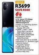 OK Furniture Huawei 6.75" nova y70 mega 4g/lte dual nano sim smartphone offer
