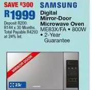 OK Furniture Samsung 23l digital mirror door microwave oven me83x/fa offer