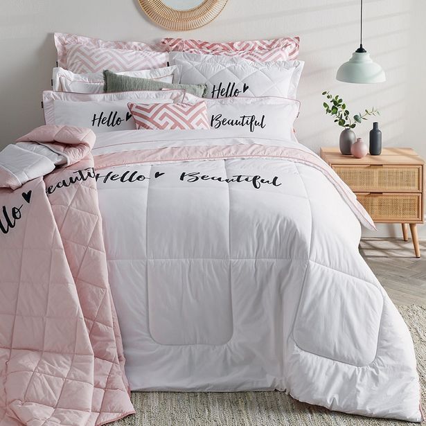Kaylee 3piece basic duvet set offer at HomeChoice