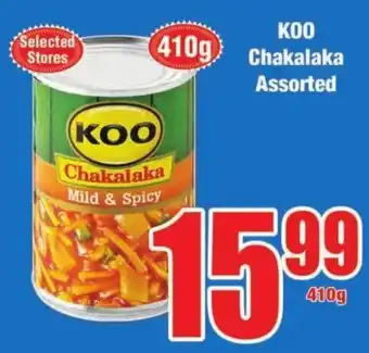 Koo Chakalaka Assorted 410g