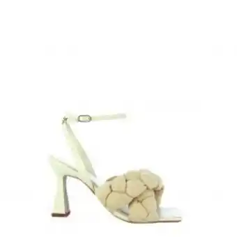 Courtney ankle strap heel – beige