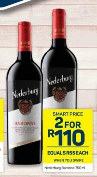 Pick n Pay Liquor Nederburg Baronne 750ml offer
