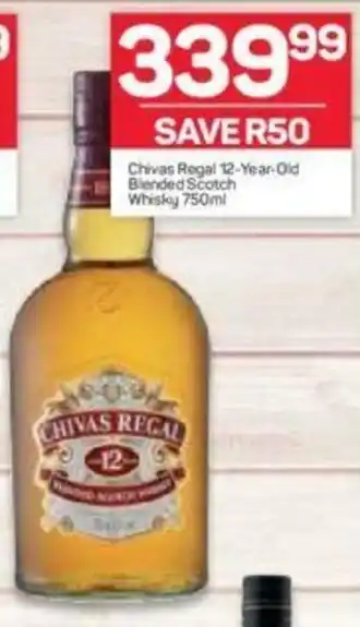 Pick n Pay Liquor Chivas Regal 12-Year-Old Blended Scotch Whiskey 750ml offer